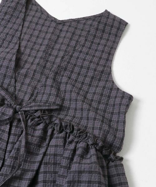 Sonny Label / サニーレーベル シャツ・ブラウス | サッカーチェックペプラムベストブラウス | 詳細29
