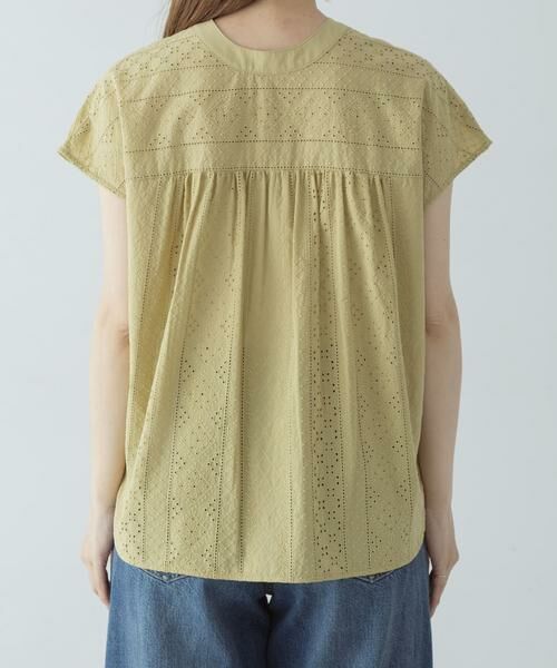 Sonny Label / サニーレーベル シャツ・ブラウス | バンドカラーコットンレースシャツ | 詳細10