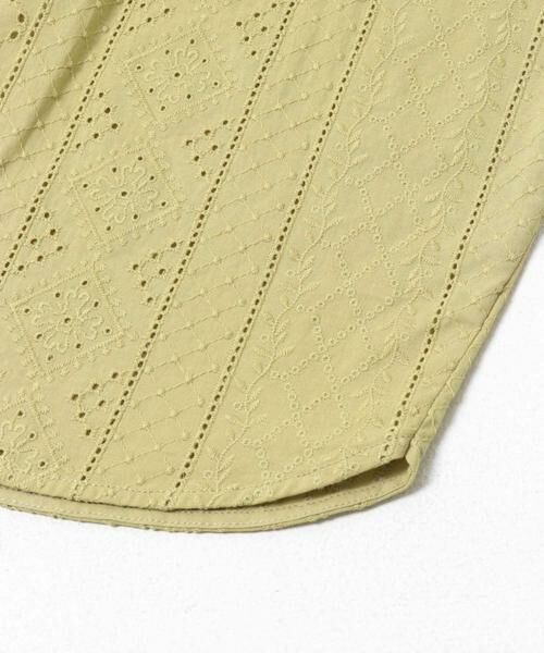 Sonny Label / サニーレーベル シャツ・ブラウス | バンドカラーコットンレースシャツ | 詳細12