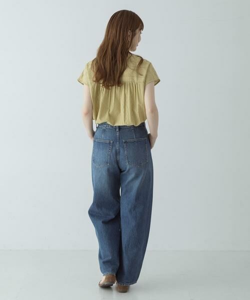 Sonny Label / サニーレーベル シャツ・ブラウス | バンドカラーコットンレースシャツ | 詳細7