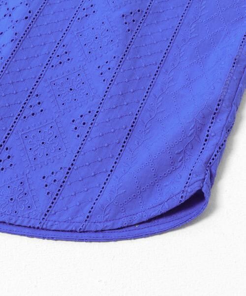 Sonny Label / サニーレーベル シャツ・ブラウス | バンドカラーコットンレースシャツ | 詳細22