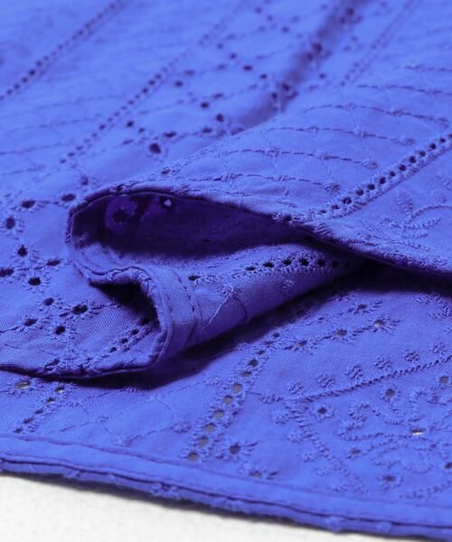 Sonny Label / サニーレーベル シャツ・ブラウス | バンドカラーコットンレースシャツ | 詳細24