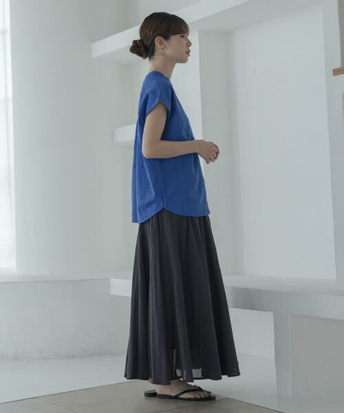 Sonny Label / サニーレーベル シャツ・ブラウス | バンドカラーコットンレースシャツ | 詳細18