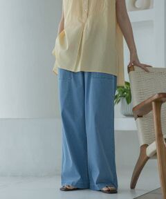 Sonny Label / サニーレーベル デニムパンツ | 接触冷感デニムベイカーパンツ