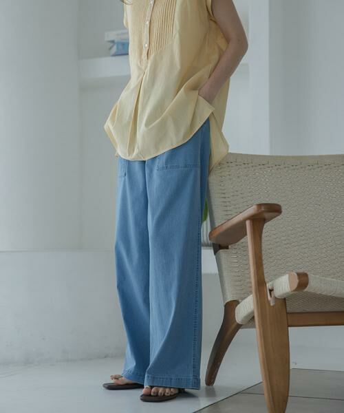 Sonny Label / サニーレーベル デニムパンツ | 接触冷感デニムベイカーパンツ | 詳細14