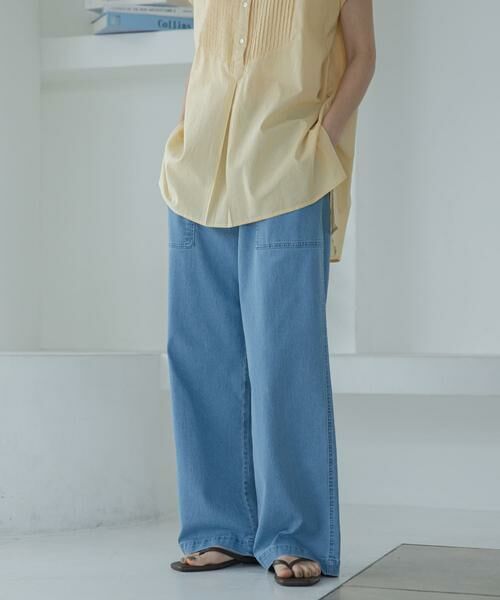 Sonny Label / サニーレーベル デニムパンツ | 接触冷感デニムベイカーパンツ | 詳細15