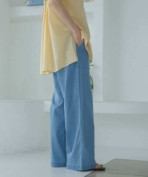 Sonny Label / サニーレーベル デニムパンツ | 接触冷感デニムベイカーパンツ | 詳細16