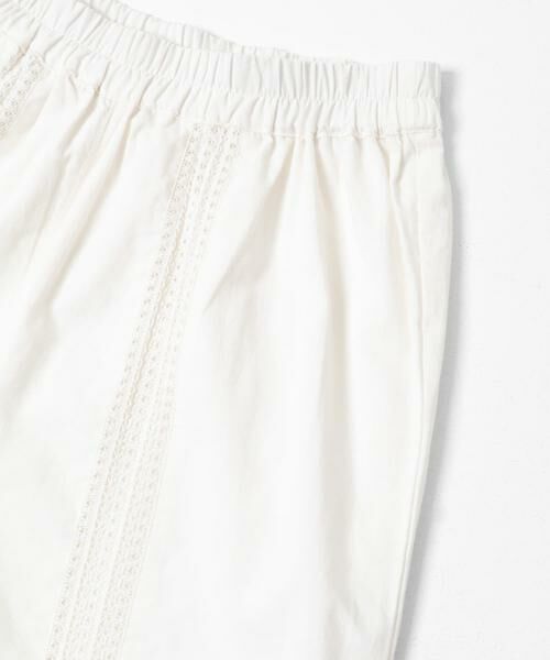 Sonny Label / サニーレーベル その他パンツ | ブロッキングレースコットンイージーパンツ | 詳細8
