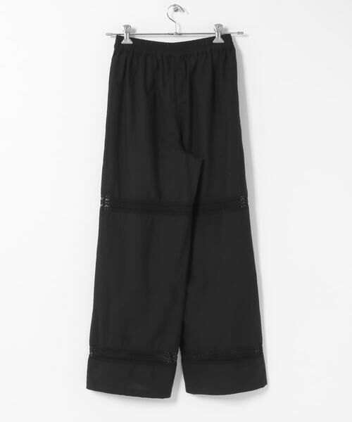 Sonny Label / サニーレーベル その他パンツ | ブロッキングレースコットンイージーパンツ | 詳細19