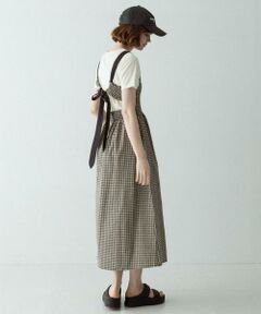 Sonny Label / サニーレーベル ワンピース | サマーチェックシャーリングキャミワンピース