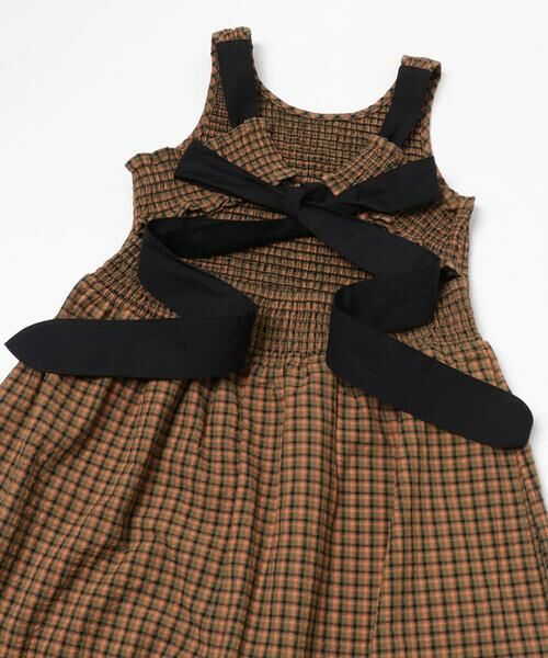 Sonny Label / サニーレーベル ワンピース | サマーチェックシャーリングキャミワンピース | 詳細9