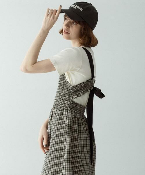 Sonny Label / サニーレーベル ワンピース | サマーチェックシャーリングキャミワンピース | 詳細12