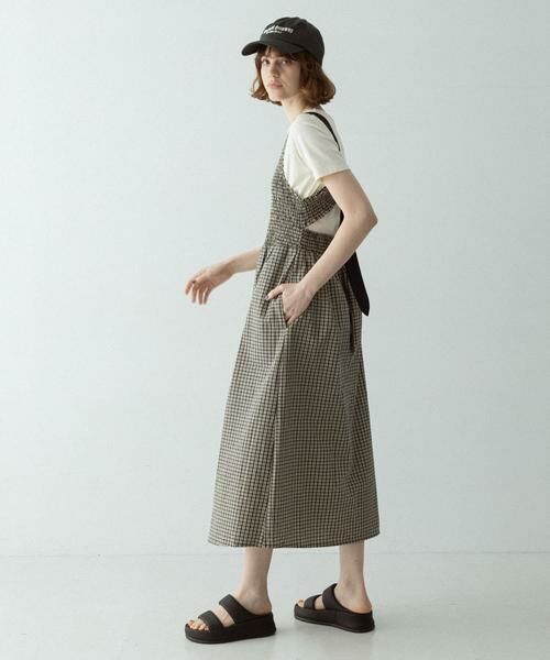 Sonny Label / サニーレーベル ワンピース | サマーチェックシャーリングキャミワンピース | 詳細15