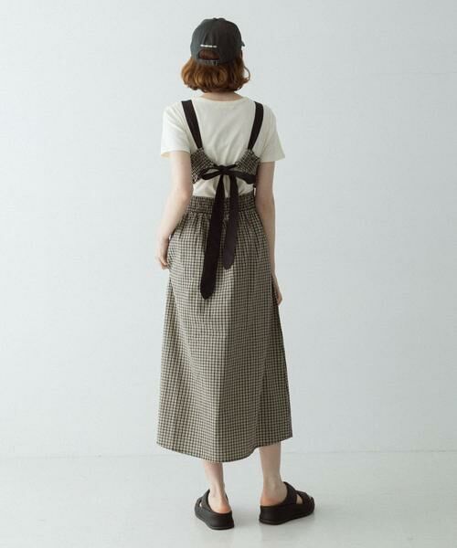 Sonny Label / サニーレーベル ワンピース | サマーチェックシャーリングキャミワンピース | 詳細16