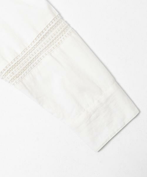 Sonny Label / サニーレーベル その他アウター | ブロッキングレースコットンシャツジャケット | 詳細9