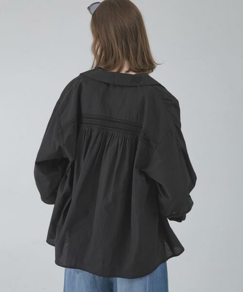 Sonny Label / サニーレーベル その他アウター | ブロッキングレースコットンシャツジャケット | 詳細13