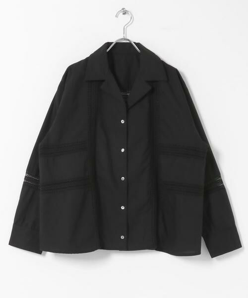 Sonny Label / サニーレーベル その他アウター | ブロッキングレースコットンシャツジャケット | 詳細17