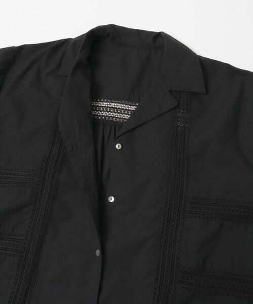 Sonny Label / サニーレーベル その他アウター | ブロッキングレースコットンシャツジャケット | 詳細18