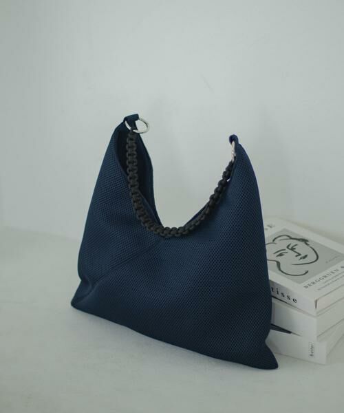 Sonny Label / サニーレーベル トートバッグ | メッシュトライアングルバッグ（ネイビー）