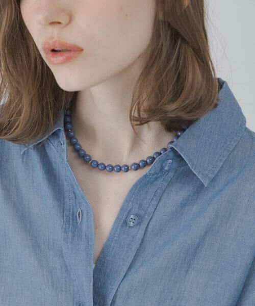 Sonny Label / サニーレーベル ネックレス・ペンダント・チョーカー | カラービーズネックレス（ブルー）