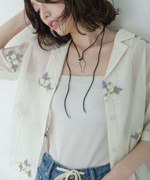 Sonny Label / サニーレーベル ネックレス・ペンダント・チョーカー | 日本製ニュアンスモチーフコードネックレス | 詳細8