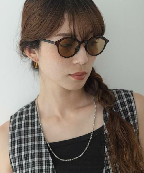 Sonny Label / サニーレーベル サングラス・メガネ | クリアカラーレンズサングラス（ブラウン）