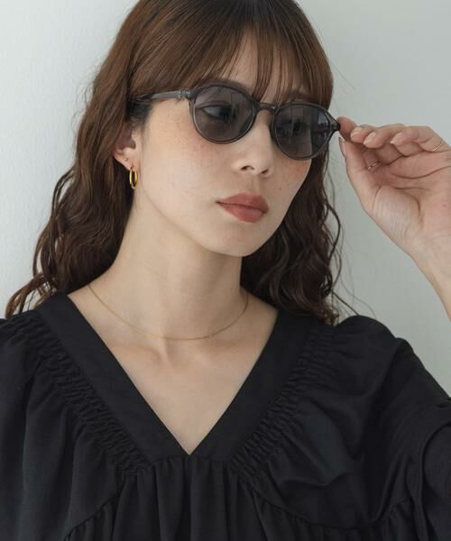 Sonny Label / サニーレーベル サングラス・メガネ | クリアカラーレンズサングラス（グレー）