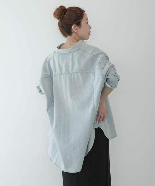Sonny Label / サニーレーベル シャツ・ブラウス | Healthy DENIM　ALMOND | 詳細15