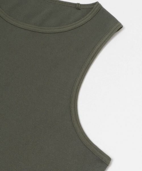 Sonny Label / サニーレーベル タンクトップ | ARMY TWILL　LIGHT HONEYCOMB TANK TOP | 詳細2