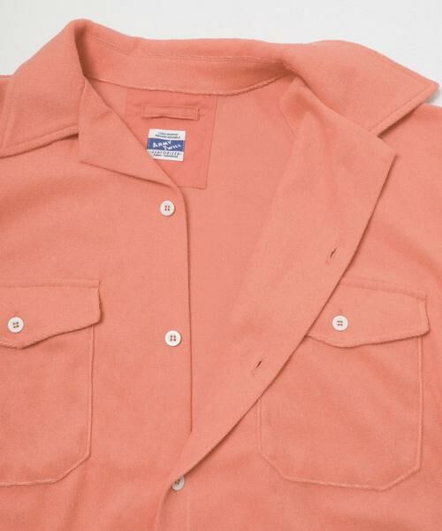 Sonny Label / サニーレーベル シャツ・ブラウス | ARMY TWILL　PILE OPEN COLLAR SHIRTS | 詳細4