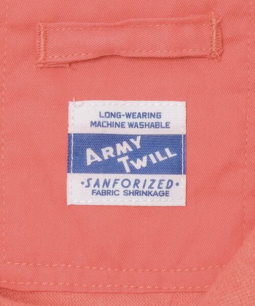 Sonny Label / サニーレーベル シャツ・ブラウス | ARMY TWILL　PILE OPEN COLLAR SHIRTS | 詳細7