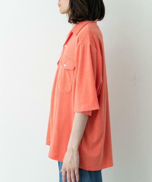 Sonny Label / サニーレーベル シャツ・ブラウス | ARMY TWILL　PILE OPEN COLLAR SHIRTS | 詳細9