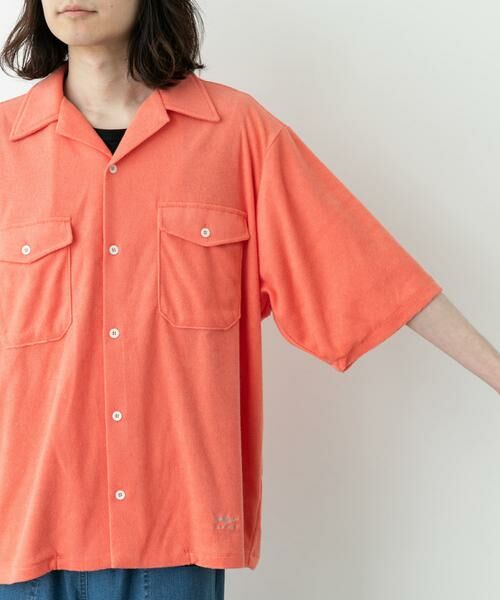 Sonny Label / サニーレーベル シャツ・ブラウス | ARMY TWILL　PILE OPEN COLLAR SHIRTS | 詳細11