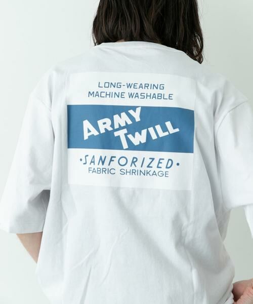 Sonny Label / サニーレーベル Tシャツ | ARMY TWILL　PRINT HSTEE TAG | 詳細18