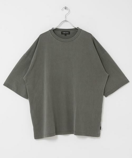 Sonny Label / サニーレーベル Tシャツ | SHELTECH　WIDE T-SHIRTS（グレー）
