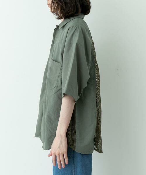 Sonny Label / サニーレーベル シャツ・ブラウス | ARMY TWILL　NYLON OX MESH SHIRTS | 詳細18