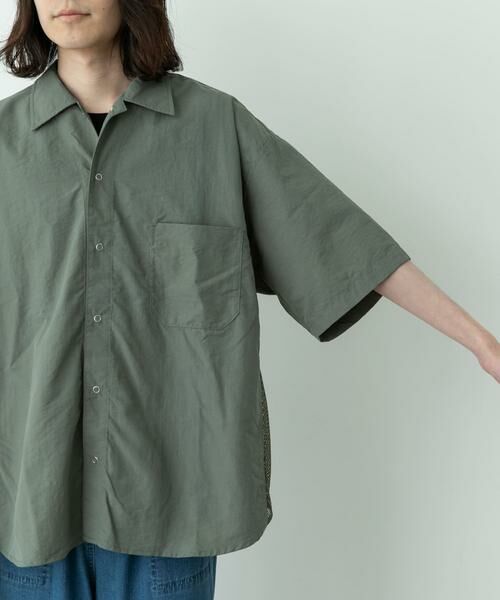 Sonny Label / サニーレーベル シャツ・ブラウス | ARMY TWILL　NYLON OX MESH SHIRTS | 詳細20