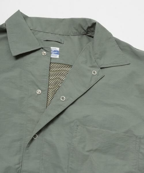 Sonny Label / サニーレーベル シャツ・ブラウス | ARMY TWILL　NYLON OX MESH SHIRTS | 詳細4