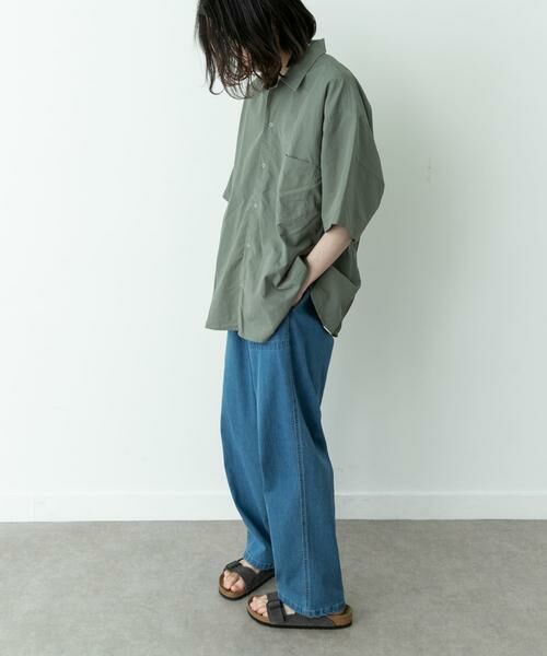 Sonny Label / サニーレーベル シャツ・ブラウス | ARMY TWILL　NYLON OX MESH SHIRTS | 詳細15