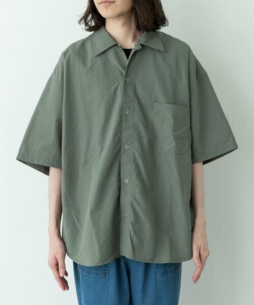 Sonny Label / サニーレーベル シャツ・ブラウス | ARMY TWILL　NYLON OX MESH SHIRTS | 詳細17
