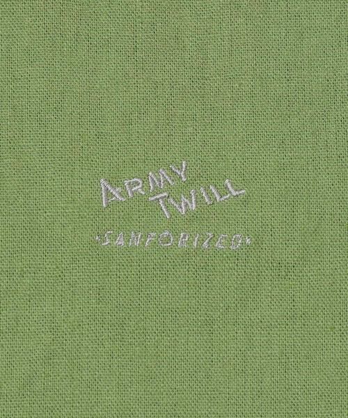 Sonny Label / サニーレーベル シャツ・ブラウス | ARMY TWILL　COTTON LINEN HS SHIRTS | 詳細2
