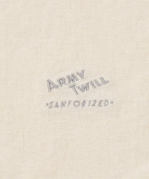Sonny Label / サニーレーベル シャツ・ブラウス | ARMY TWILL　COTTON LINEN HS SHIRTS | 詳細10