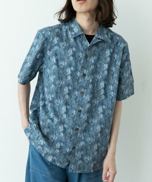 Sonny Label / サニーレーベル シャツ・ブラウス | L.L.Bean　TROPICS SHIRTS SHORT-SLEEVE（ブルー）