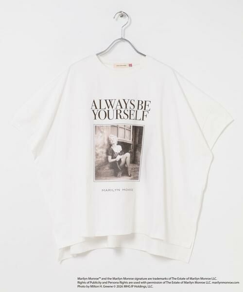 Sonny Label / サニーレーベル Tシャツ | GOOD ROCK SPEED　MARILYN MONROE T-SHIRTS（ホワイト）