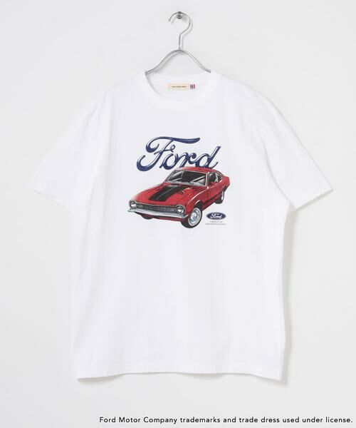 Sonny Label / サニーレーベル Tシャツ | GOOD ROCK SPEED　FORD T-SHIRTS（ホワイト）