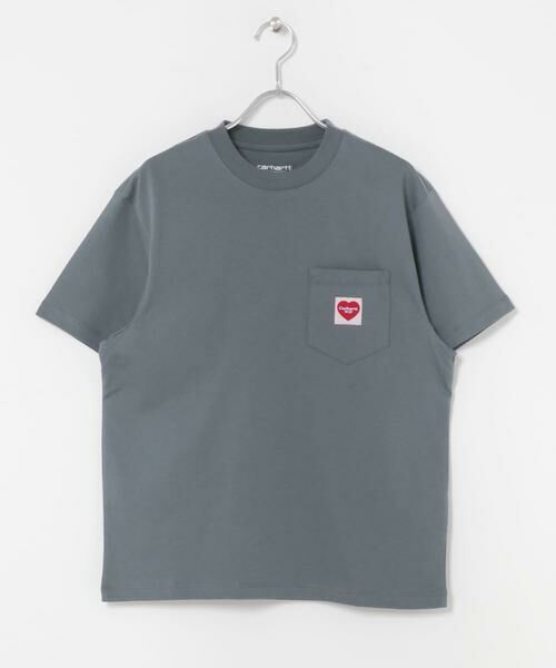 Sonny Label / サニーレーベル Tシャツ | CARHARTT　SHORT-SLEEVE POCKET HEART T-SHIRTS（ブルー系その他）