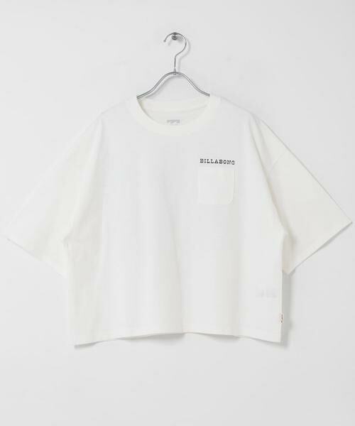 Sonny Label / サニーレーベル Tシャツ | BILLABONG　POCKET LOOSE CROPPED T-SHIRTS（ホワイト系その他）