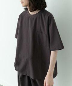 Sonny Label / サニーレーベル Tシャツ | 接触冷感リネン混ショートスリーブTシャツ