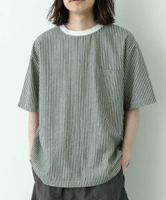 Sonny Label / サニーレーベル Tシャツ | 接触冷感リネン混ショートスリーブTシャツ