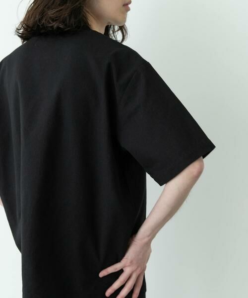 Sonny Label / サニーレーベル Tシャツ | 接触冷感リネン混ショートスリーブTシャツ | 詳細2
